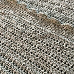 Crochet Knit Baby blanket